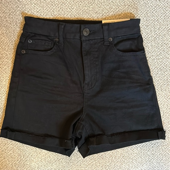 AE American Eagle next level high waisted denim short, size 2 - Picture 2 of 8